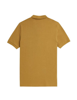 Polo Fred Perry Twin Tipped Hombre Mostaza