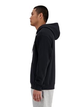 Sudadera New Balance Fleece Crew Hombre Negro