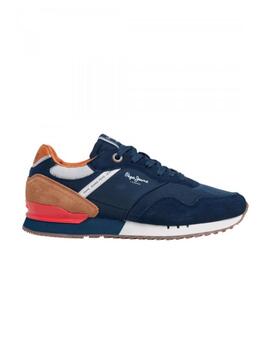 Zapatillas Pepe Jeans London Brand Hombre Multicolor