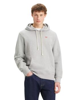 Sudadera Levis Original Housemark Hombre Gris