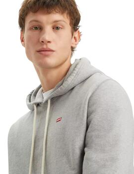 Sudadera Levis Original Housemark Hombre Gris