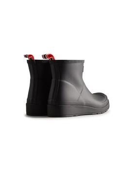 Bota Hunter Original Play Short-Arctic Moss Mujer Negro