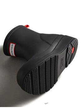 Bota Hunter Original Play Short-Arctic Moss Mujer Negro