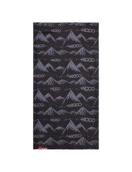 Bufanda +8000 Unisex Negro