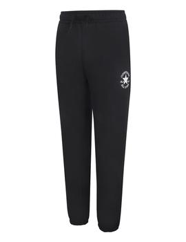 Pantalón Chándal Converse Flecce Junior Negro