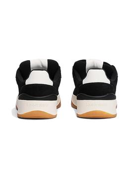 Zapatilla Tommy Skate Mujer Negro