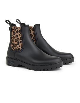 Botas Verbenas Gaudi Mate Animal  Mujer Negro Leopard