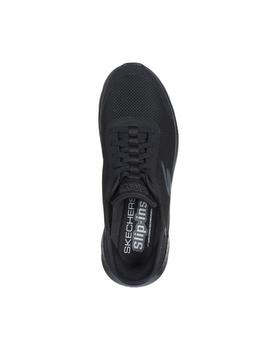 Zapatillas Skechers Go Walk Flex Slip-Ins Hombre Negro