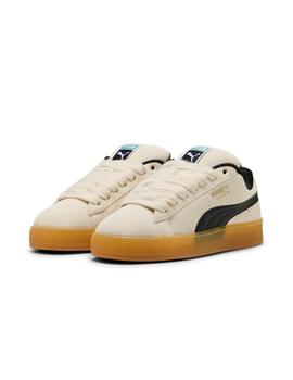 Zapatillas Puma Suede XL Dark Risk Unisex Beige