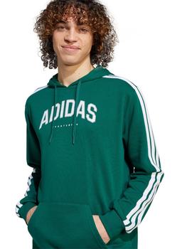 Sudadera Adidas M C College Hombre Verde