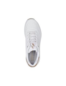 Zapatillas Skechers Shimmer Away Mujer Blanco