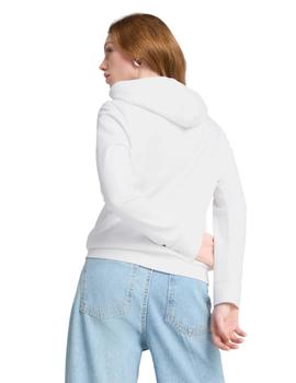 Sudadera Puma Metallic Mujer Blanco