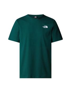 Camiseta The North Face Box Hombre Verde