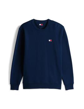 Sudadera Tommy Regular Badge Hombre Azul