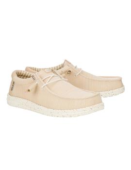 Zapatillas Hey Dude Wally Stretch Box Hombre Irish Cream