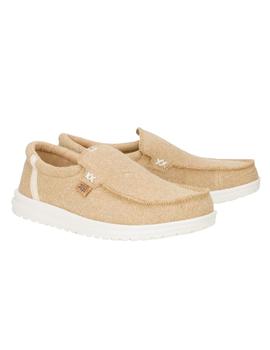 Zapatillas Hey Dude Mikka Jute Irish Hombre Cream