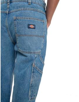 Pantalón Dickies Garyville Rinsed Unisex Azul