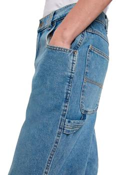 Pantalón Dickies Garyville Rinsed Unisex Azul