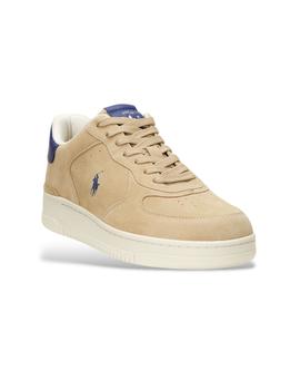 Zapatilla Polo Suede Masters Hombre Beige