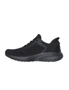 Zapatillas Skechers Bob Squad Mujer Negra
