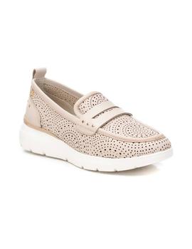Zapatillas Carmela Piel  Mujer Beige