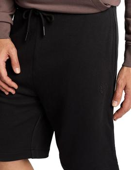 Sweatshort Lyle & Scott Jet Hombre Negro