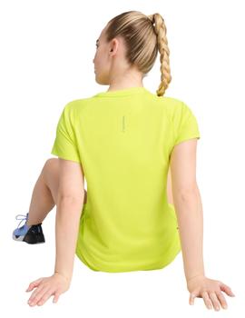 Camiseta Run Velocity  Mujer Amarilla