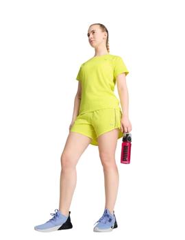 Camiseta Run Velocity  Mujer Amarilla