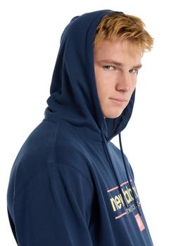 Sudadera New Balance Relaxed Azul