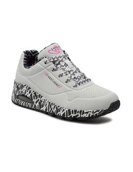 Zapatillas Skechers Uno - Loving Love Mujer Blanco