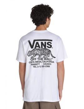 Camiseta Vans Sneaky Hombre Blanco