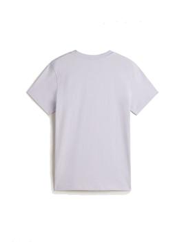 Camiseta Vans Essential Mujer Lila
