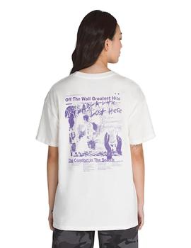 Camiseta Vans Firemade Mujer Blanca