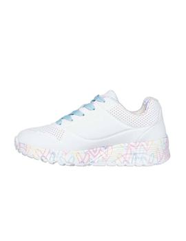 Zapatillas Skechers Uno Lite Lovely Luv Junior Multicolor