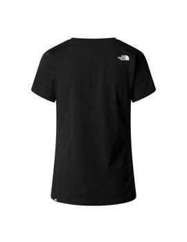 Camiseta The North Face Simple Dome Mujer Nego