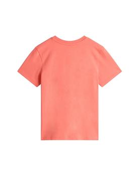 Camiseta Vans Flying V Crew Mujer Rosa