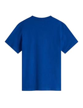 Camiseta Vans Classic Junior Azul