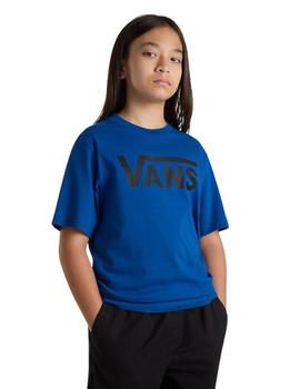 Camiseta Vans Classic Junior Azul