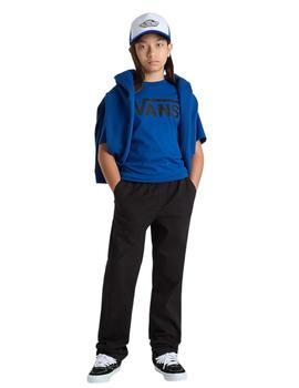 Camiseta Vans Classic Junior Azul