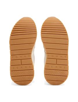 Zapatillas Tommy Eva Runner Light Mujer Beige