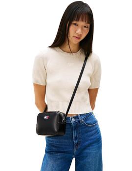 Bolso Tommy Essential Must Camera Mujer Negro