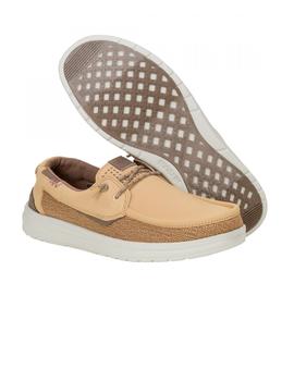 Zapatillas Hey Dude Welsh Grip Classic Incense Hombre Camel