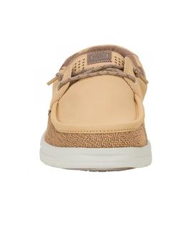 Zapatillas Hey Dude Welsh Grip Classic Incense Hombre Camel