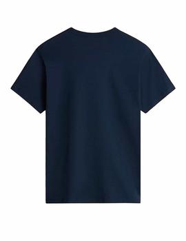 Camiseta Vans Left Chest Hombre Azul