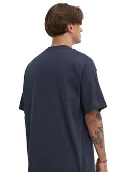 Camiseta Vans Left Chest Hombre Azul