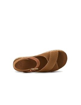 Sandalias UGG Aubrey Ankle Strap Mujer Marrón