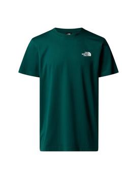 Camiseta North Face Simple Dome Hombre Verde