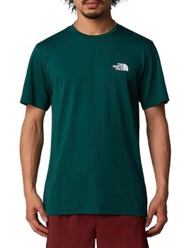 Camiseta North Face Simple Dome Hombre Verde