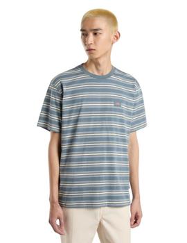 Camiseta Dickies Lewiston Rayas Hombre Multicolor
