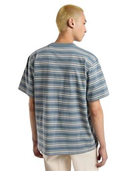 Camiseta Dickies Lewiston Rayas Hombre Multicolor